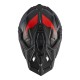 Nexx X.wed 3 Keyo Mat Gri Kırmızı Kask