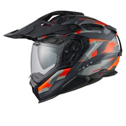 Nexx X.wed 3 Trailmania Mat Gri̇ Turuncu Kask