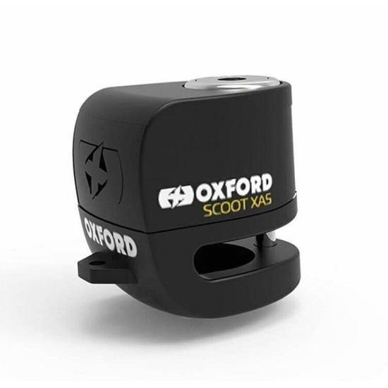 Oxford Micro Xa5 Alarmlı Disk Kilidi Siyah
