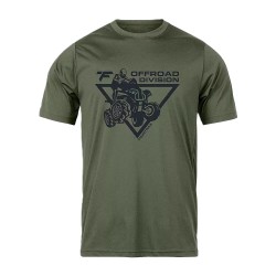 Finntrail T-shirt Atv 6708 Khaki Haki̇ Ti̇şört