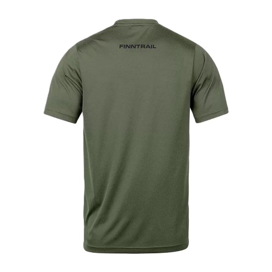 Finntrail T-shirt Atv 6708 Khaki Haki̇ Ti̇şört