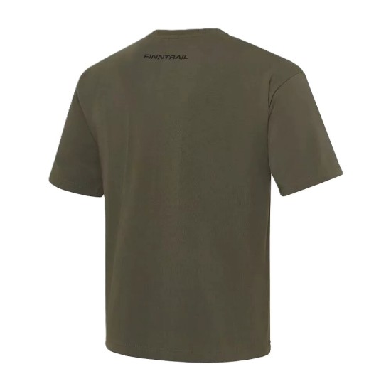 Finntrail T-shirt Buggy 6716 Khaki Haki̇ Ti̇şört