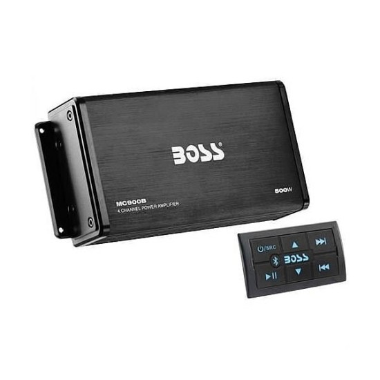 Audi̇o Mc900b 500w 4 Kanal Ab Ampli̇fi̇kator Amfi̇ Boss