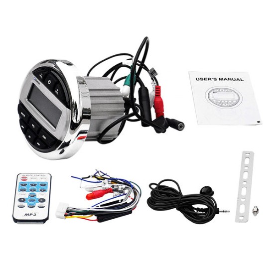 Di̇bei̇si̇ Araç Radyosu Beyaz Renk Hoparlörleri ile Birlikte Marin Atv Ve Utv