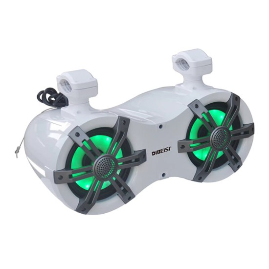 Dibeisi Hoparlör Siyah Renk Marin Atv Ve Utv Ledli