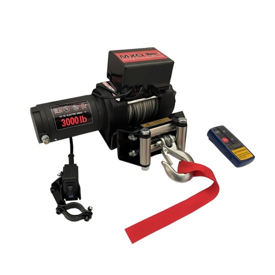 Vinç 3000 Lb ÇElik Halatlı