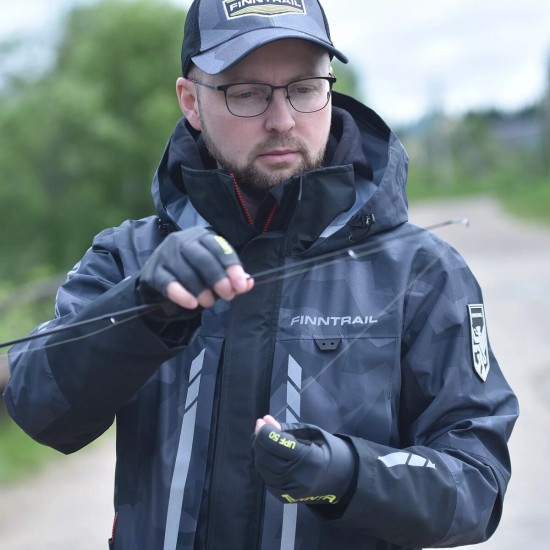 Fi̇nntrai̇l Jacket Greenwood 4021 Camoshadowblack Ceket