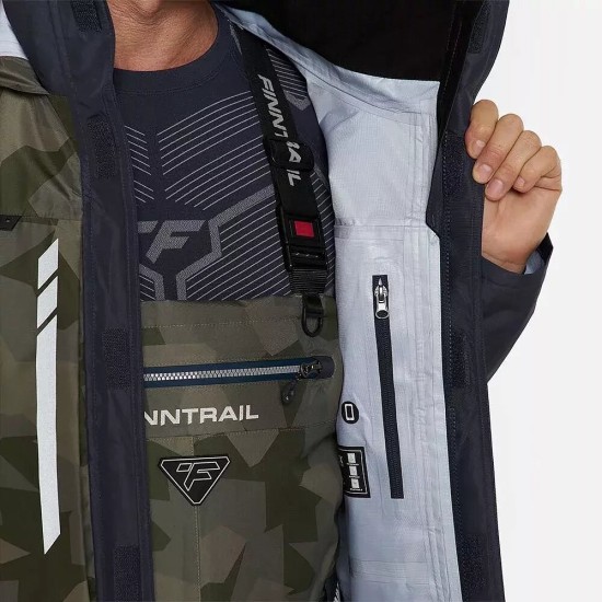 Finntrail Jacket Greenwood 4021 Camoshadowgreen Ceket