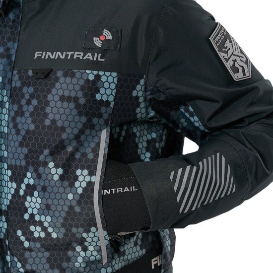 Finntrail Jacket Mudway 2010 Camogrey Kamuflaj Ceket