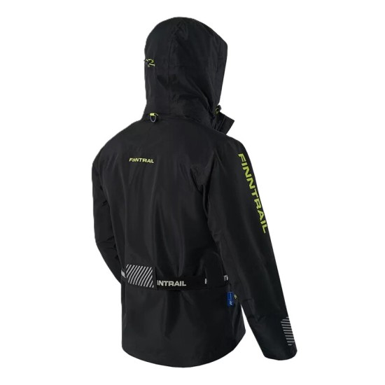 Finntrail Jacket Mudway 2010 Graphite Si̇yah Ceket