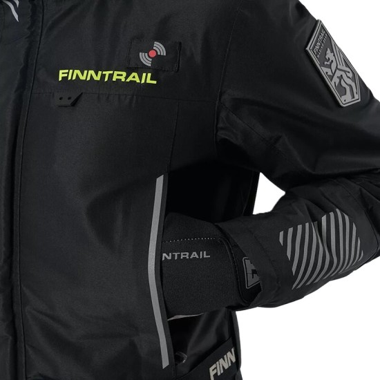 Finntrail Jacket Mudway 2010 Graphite Si̇yah Ceket