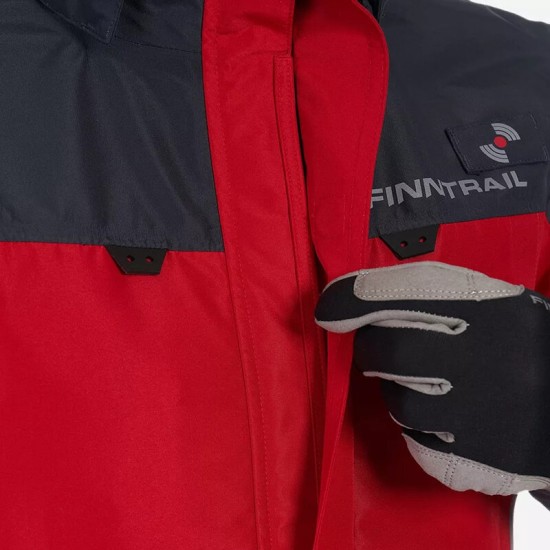 Finntrail Jacket Mudway 2010 Red Kırmızı Ceket
