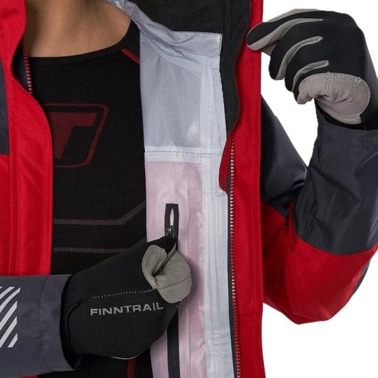 Finntrail Jacket Mudway 2010 Red Kırmızı Ceket