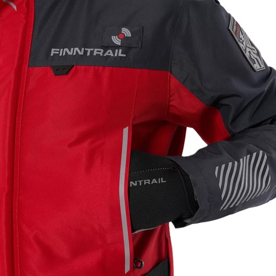 Finntrail Jacket Mudway 2010 Red Kırmızı Ceket
