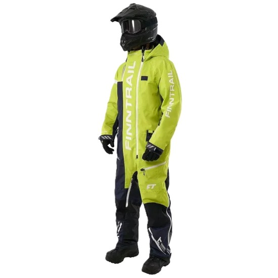Fi̇nntrai̇l Overall Backcountry 3901 Darkgreylime Tulum Takım