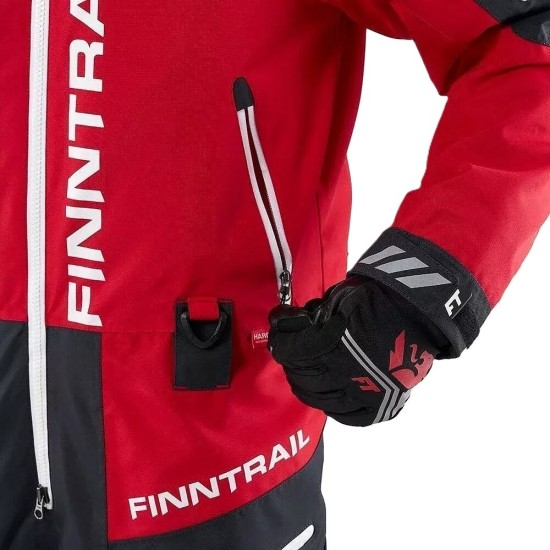 Fi̇nntrai̇l Overall Float 3902 Red Kırmızı Tulum Takım