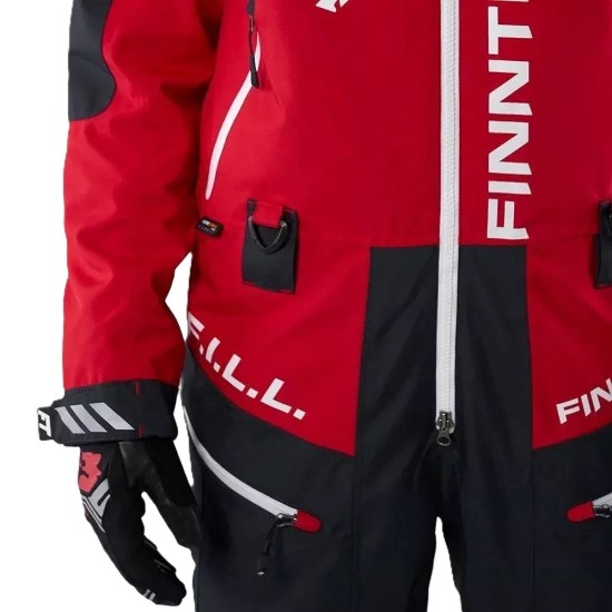Fi̇nntrai̇l Overall Float 3902 Red Kırmızı Tulum Takım