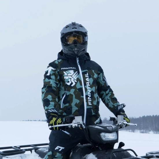 Fi̇nntrai̇l Overall Widetrack 3852 Camoarmy Tulum Takım