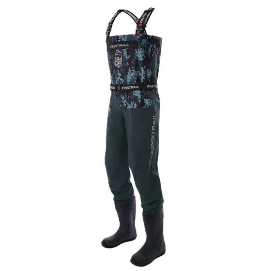 Finntrail Waders Endurobf 5280 Camogrey Gri̇ Kamuflaj Tulum