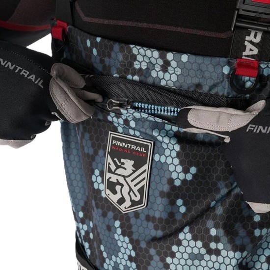 Finntrail Waders Endurobf 5280 Camogrey Gri̇ Kamuflaj Tulum