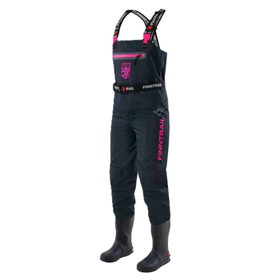 Finntrail Waders Rachelbf 5300 Graphite Pembe Kadın Tulum