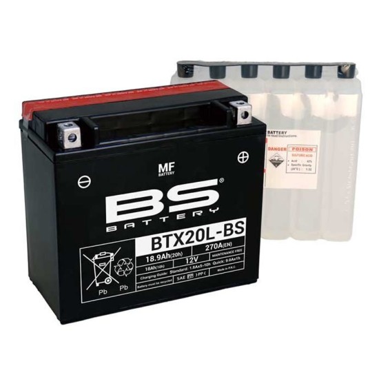 Akü Btx20l 12v 18ah Bs Battery