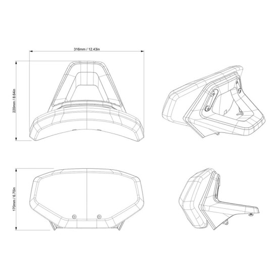 Can Am Canyon Yolcu Sirt Destegi 2025 Canyonbackrest_passenger