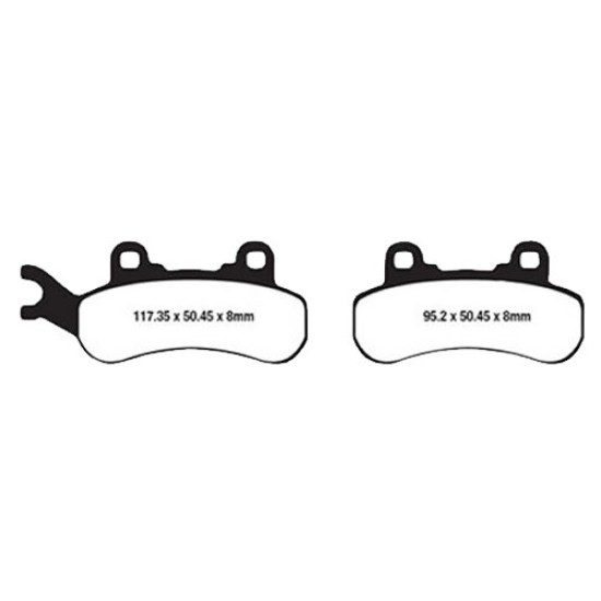 Can Am Maveri̇ck Defender Off Road Ön Fren Balatası Sağ Ebc