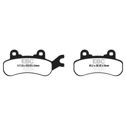 Can Am Maveri̇ck Defender Off Road Ön Fren Balatası Sol Ebc