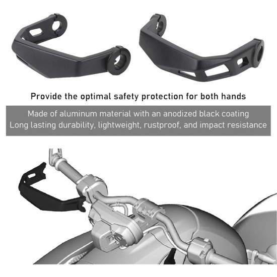 Can Am Packed Hand Guard Ki̇t