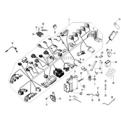 Cf Moto 250 Cl-x Elektrik Tesisatı Komple Clx2