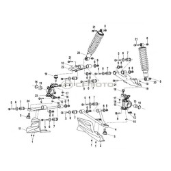 Cf Moto Goes Terrox 400cc Atv ÖN Salıncak Sağ Alt Cgo4