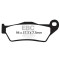 Cf Moto Mt 800 Arka Fren Balatası Ebc