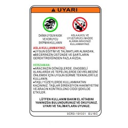 Cf Moto Sürücü Uyarı Eti̇keti̇ 500 Atr-3