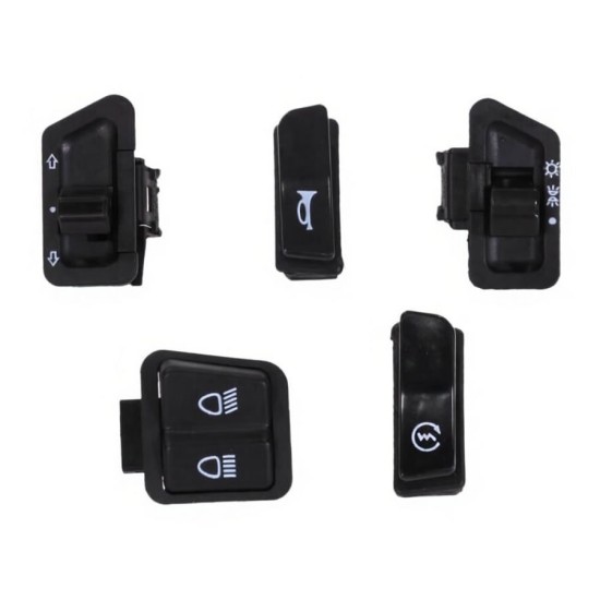 Dugme Seti 5li Scooter Arorab Special Alfa