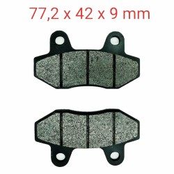 Mondi̇al Ön Fren Di̇sk Balatası Rr Zn Nt Rf Znx Znu Lyl 9mm