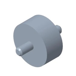 Polaris Motor Takozu Isolator-3/8- 24m/m 60 Duro