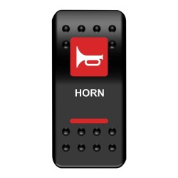 Rocker Korna Anahtarı Switch Horn Red