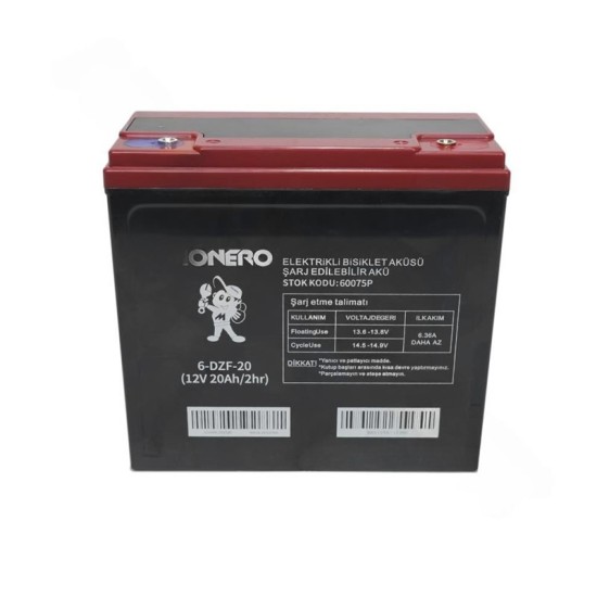 Swan Aku 12v-20 24 Amper Dık 180x78x170 Mm E-bıke