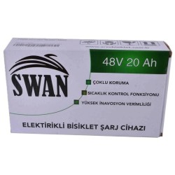 Swan E-bi̇s Şarj Ci̇hazı Fanlı 48v 20