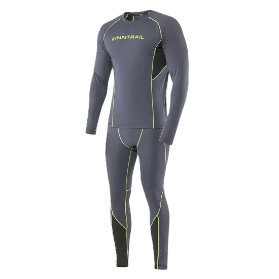 Fi̇nntrai̇l Thermal Underwear Thermo-s 6304 Darkgrey Gri̇ Termal İçli̇k
